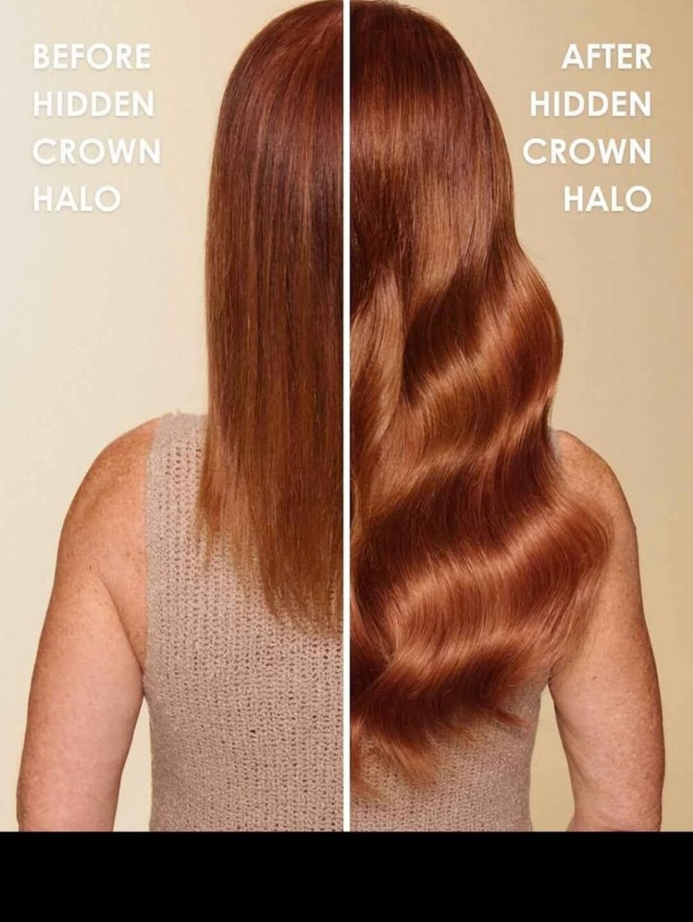 HiddenCrown Human Hair Auburn #30 Clip-In Extensions 24" Double Drawn 150 grams - Picture 6 of 6